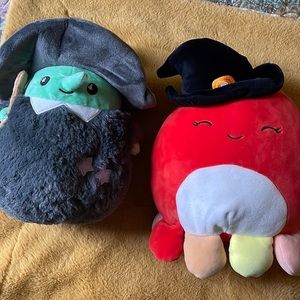 2 Halloween Plushies!! Squishmallow and Squishable 🧙‍♂️🧚‍♀️❤️